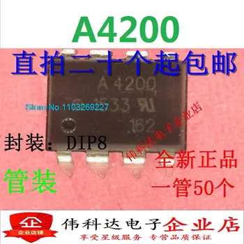 (5GAB/LOT) HCPL-4200 A4200 DIP8 Jaunu Oriģinālu Akciju Power chip