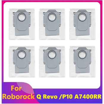 6PCS Rezerves Daļas Roborock Q Revo /Roborock P10 A7400RR Robots putekļu Sūcēju Piederumi Putekļu Maisiņi
