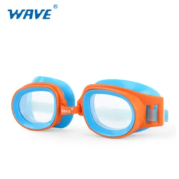 Bērniem UV Aizsardzība Portatīvo Anti-miglas Ūdensizturīgs Silikona Sēdeklis Peldēšanas Brilles Profesionālā Ūdens Sporta, Niršanas Brilles