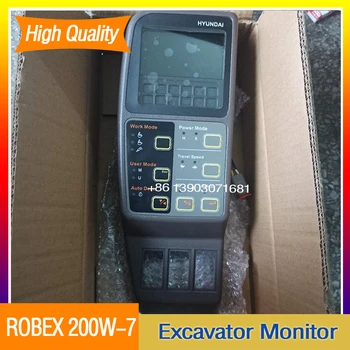 Ekskavatoru Displeja Paneļa Monitors ROBEX 200W-7 Monitora 21N3-35002 Par Hyundai 21N335002 Klastera Ass ' y