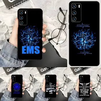 EMT EMS Medicīnas Glābšanas Telefonu Gadījumā Fundas Par Huawei P30 Pro P40 P10 P20 Plus Lite Psmart 