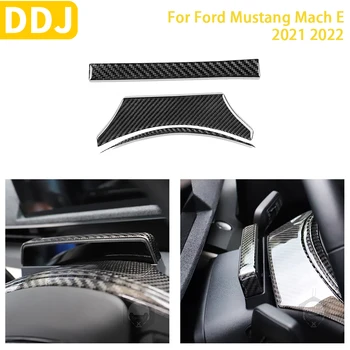 Ford Mustang Mach E 2021 2022 Auto Piederumi Auto Interjers Stūres Displeja Apdari Uzlīme Modifikācijas Apdare