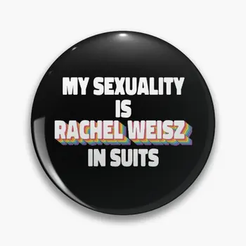 Mana Seksualitāte Ir Rachel Weisz Uzvalkos Mīksto Pogu, Atloks Pin Pin Broša Cepuri Smieklīgi Dekoru Sieviešu Multiplikācijas Filmu Žetons Metāla Rotaslietas