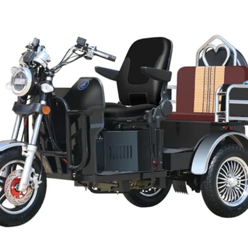 Mazs Brīvā Laika Pavadīšanas Trīs Riteņu Motocikls Benzīna Dedzināšana Ūdens Dzesēšanu Motoru Sadzīves Vecāka Gadagājuma Invalīdiem Tricikls