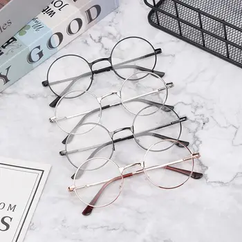 Metāla Apaļo Rāmi, Lasīšanas Brilles Sievietēm, Vīriešiem Luksusa Dizaina Ultra Light Sveķu Vecuma Tālredzība Brilles Unisex Lasīt Optisko Briļļu