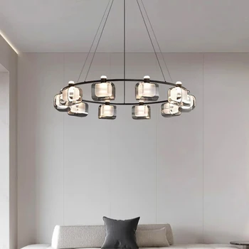 Moderna guļamistaba dekoratīvās ēdamistaba led Griestu lampas Piekariņu gaismas iekštelpu apgaismojums salona apgaismojums Griestu lampas lustras
