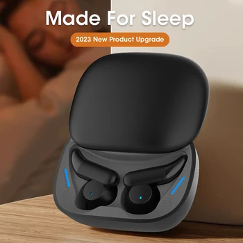 Modernizētas Bezvadu Miega Earbuds Bluetooth 5.3 Austiņas Neredzamas, Trokšņa Samazināšanas TWS Austiņas Ērtas Austiņas Ar Mic