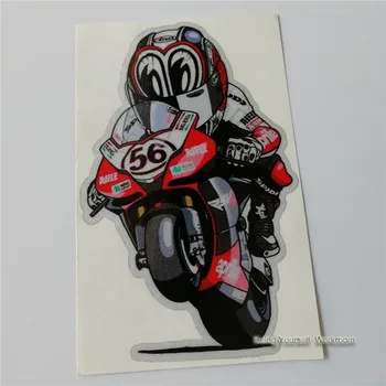 motorsport Shinya NAKANO 56 uzlīmes motociklu road racing motokrosa atstarojošās uzlīmes car styling superbike uzlīme