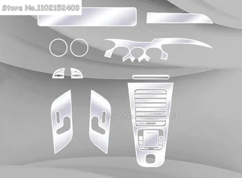 Par Mercedes Benz GLB X247 220 250 2019-2021Car Interjera Centra konsole Pārredzamu TPU aizsargplēvi Anti-scratch Piederumi