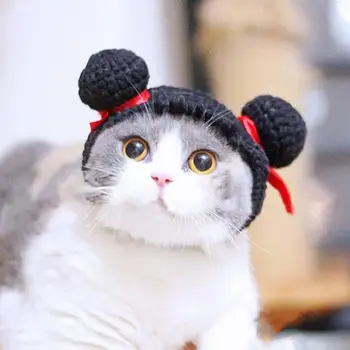 Stilīgs Kucēns Klp Regulējams Smieklīgu Cepuri Kucēns Klp Kaķis Cepures Modes Piederumi, Mājdzīvnieku Cepures uz Ziemassvētkiem
