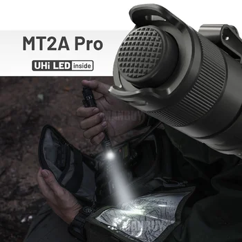 Sākotnējā Nitecore MT2A-PRO 1000LM UHi LED Multi-Task Ūdensdrošs kabatas Lukturītis Lāpas Āra + NL1416R Tipa C Uzlādējams Akumulators