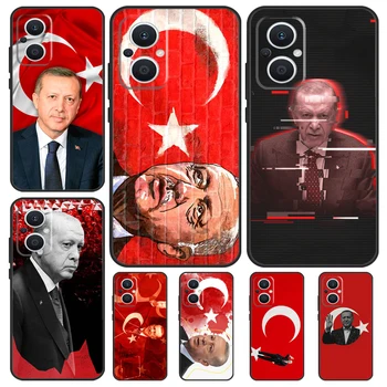 Turcija Recep Tayyip Erdogan Gadījumā OPPO Reno 8 7 6 5 4 Lite 2Z 4Z 5Z 8T 10 OPPO Atrast X5 X6 Pro X2 Lite X3 Neo Vāciņu